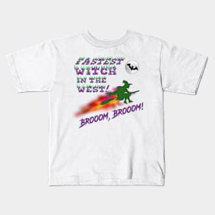 Wicked Mystical Witch for Halloween Kids T-Shirt